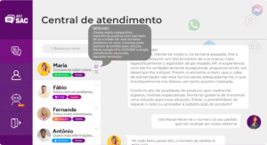 Resumo de atendimento ao cliente gerado pelo ChatGPT. Imagem ilustrativa.