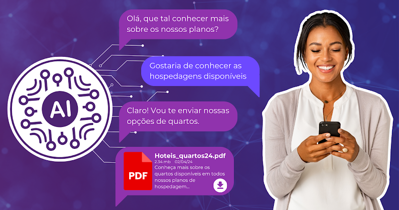 Descubra os benefícios da inteligência artificial conversacional e como ela pode elevar a comunicação da sua empresa para o próximo nível.
