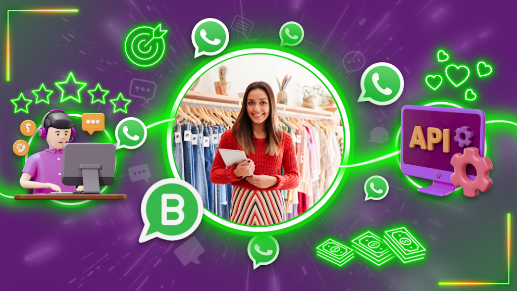 Aproveite a API do WhatsApp Business App para pequenas e médias empresas e revolcione a forma como o seu negócio se comunica com clientes.