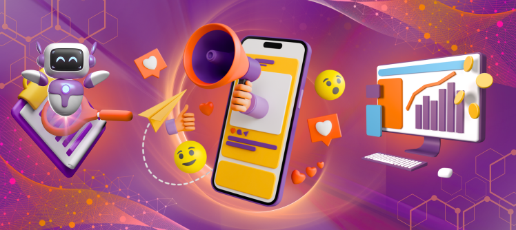 IA transforma comunicação digital em estratégia orientada por dados.