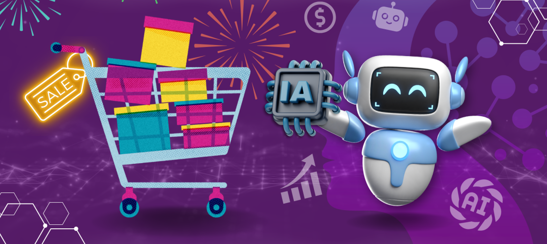 Conheça os benefícios para se integrar IA e como ela pode te ajudar a vender mais nas festas de final de ano.