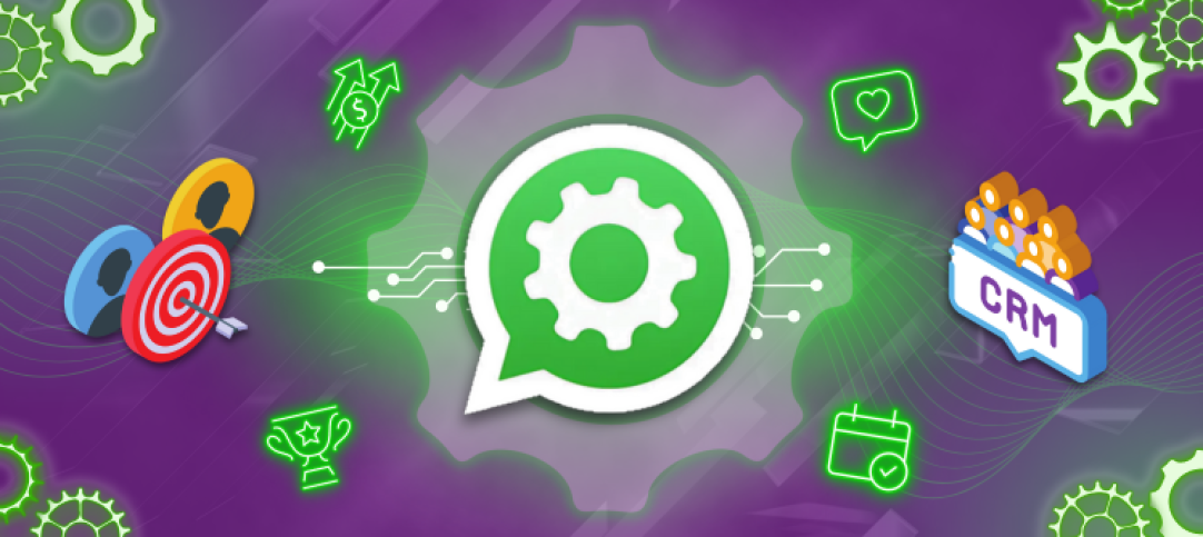 Descubra neste material o poder da integração entre o WhatsApp Business API e ferramentas de gerenciamento como CRM.